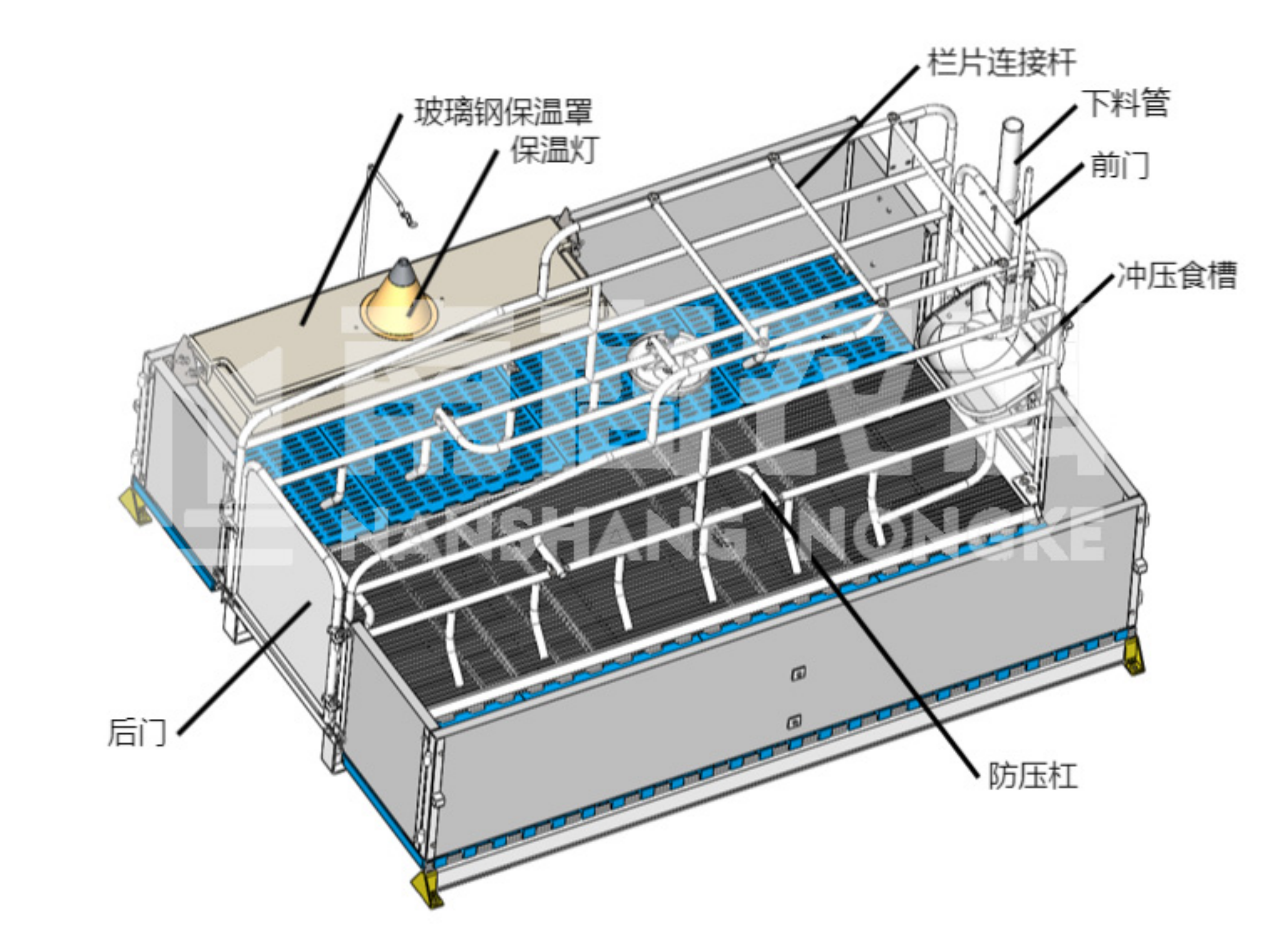? 母豬產床-003型詳情介紹